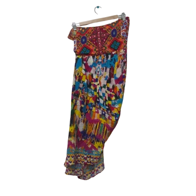 Camilla Womens  Size 2 Cocktail Dress / Midi Dress / Sleeveless Dress  Multicoloured 