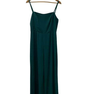 Slide Show Womens  Size 12 Jumpsuit Green 