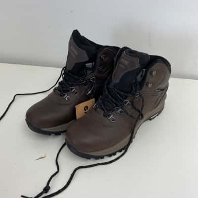 Hi-Tec Dark Brown Altitude VI Waterproof Mid Hiking Boots  Size 11.5