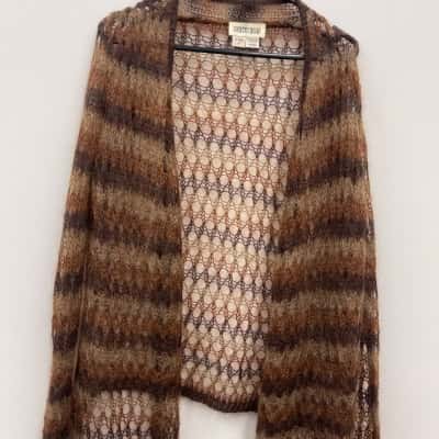 Vintage 'Country Road' Knitted Cardigan