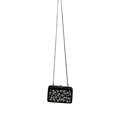Mimco Womens Cross Body Bag Black  