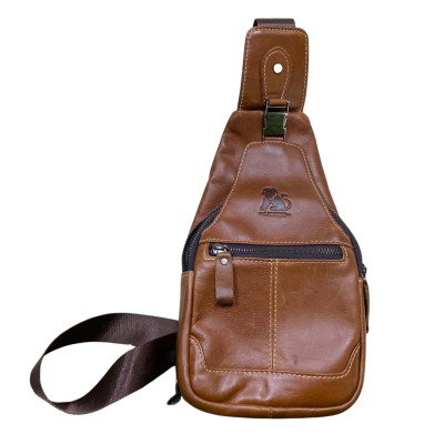  Laoshizi Leather Crossbody Sling Bag 