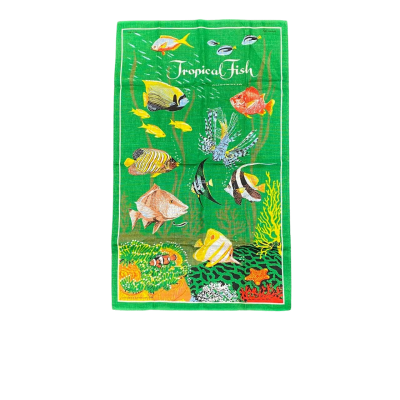 Australian Tropical Fish Tea Towel