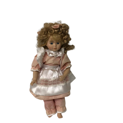 Vintage Tall Porcelain/Cloth Doll