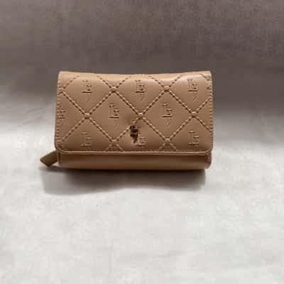 Laura Jones Womens Purse / Wallet Beige 
