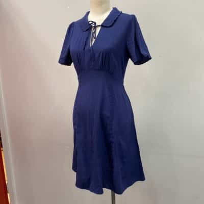 Princess Highway  Size 8 JosieMidi Dress Blue 