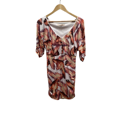 Cooper St Womens Size 10 Short Sleeve Dress Floral / Red 