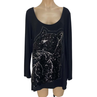 Charlie Brown Womens Size 16 Panther Top