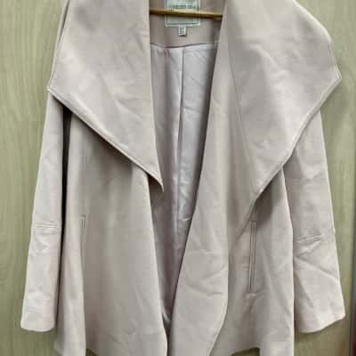 Forever New (14)  Size 10 Pink Dress Coat