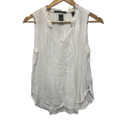 Scotch & Soda Womens  Size XS Singlet Top White 