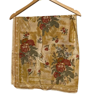 Country Road One Size Floral / Mustard Scarf