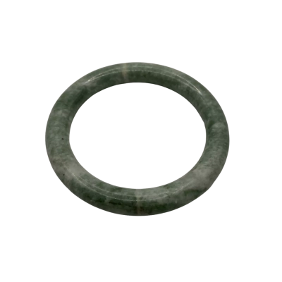  Womens Bangle Green / White Jadeite