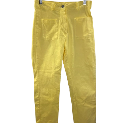 Zara Womens  Size 38 Cargo Pants Yellow 