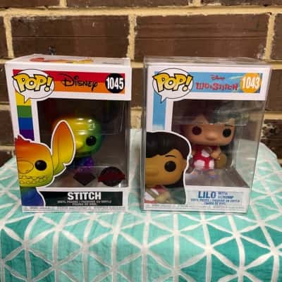 Stitch & Lilo With Scrump Pop Vinyl