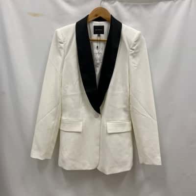 Portmans Women's Size 10 Blazer Off White 