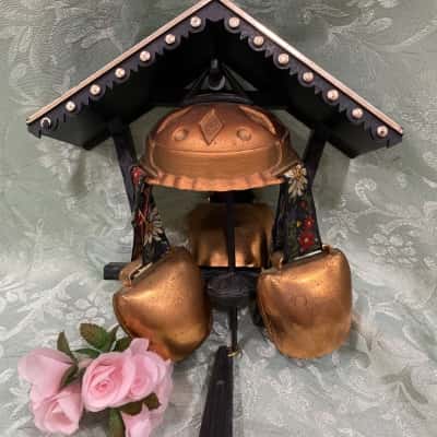 Vintage Hanging Copper Bell Wind Chime