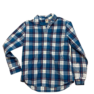 Levi's Mens Long Sleeve Shirt Blue / Checked 