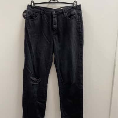 Sass & Bide Womens  Size 32 Distressed Jeans Black  