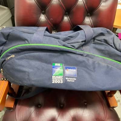 iRB Rugby World Cup 2003 Telstra Duffle Bag Navy Blue 