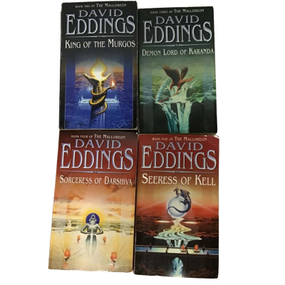 Seeress of Kell, Sorceress of Darshiva, King of the Murgos & Demon Lord of Karanda Books