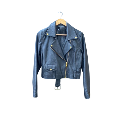 Sheike Size 10 Biker Jacket Black  