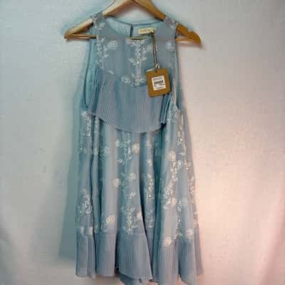 Stevie May Womens  Size M Sleeveless Playsuit Blue 