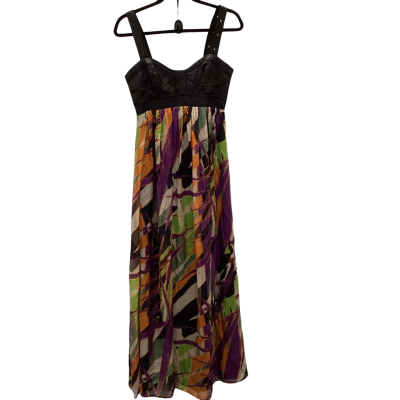 Wish Australia Womens  Size 10 / S Train Maxi Dress Multicoloured  RRP $199