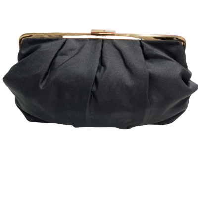 Bvlgari Parfums Womens Clutch Black  / Gold 