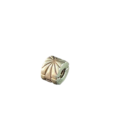 Pandora Womens Sunburst clip charm Sterling Silver (stamped)