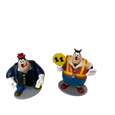 Disney Figurines Pete x2 