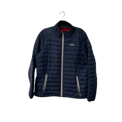 Kathmandu Womens Size M Puffer Grey / Navy Blue 