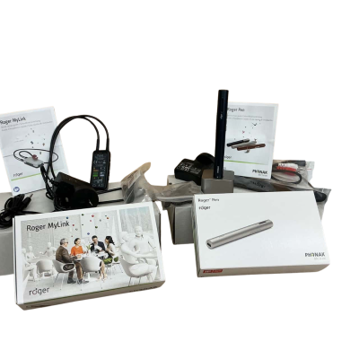 Phonak Roger 1.1 & Roger My Link 1.1 - Wireless Microphone for Hearing Aids & Receiver