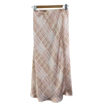 Kookai Womens Size 34 Checkered Skirt