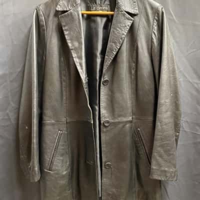 La Genesi Womens  Size 44 Leather Jacket  