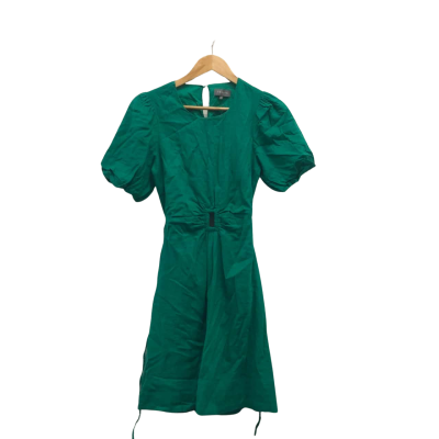 Tokito Womens  Size 6 Mini Dress Green 