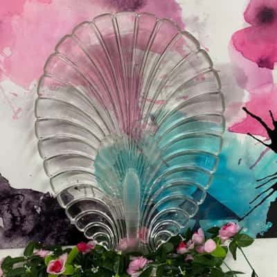 Mikasa glass lobster platter New - please read description 