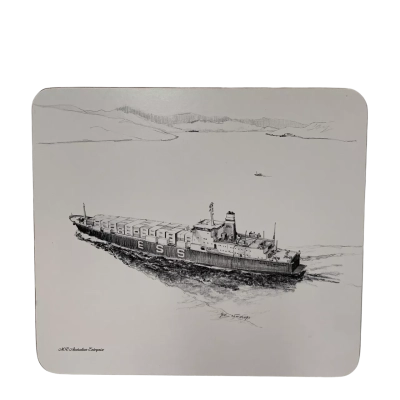 Vintage Set of placements of Australian National Line of ships  1969-79 