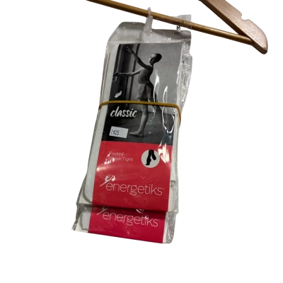 Energetiks, Kids, Size M, 3 pack of white footed dance tights