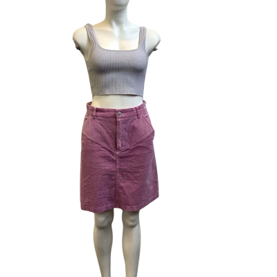 Gorman Womens  Size 10 / M A-Line Corduroy Mini Skirt Pink