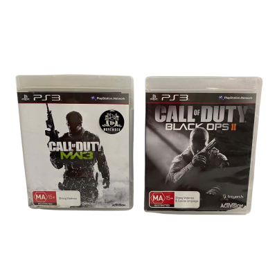 Call Of Duty MW3 & Call Of Duty Black Ops 2 PS3 Games 