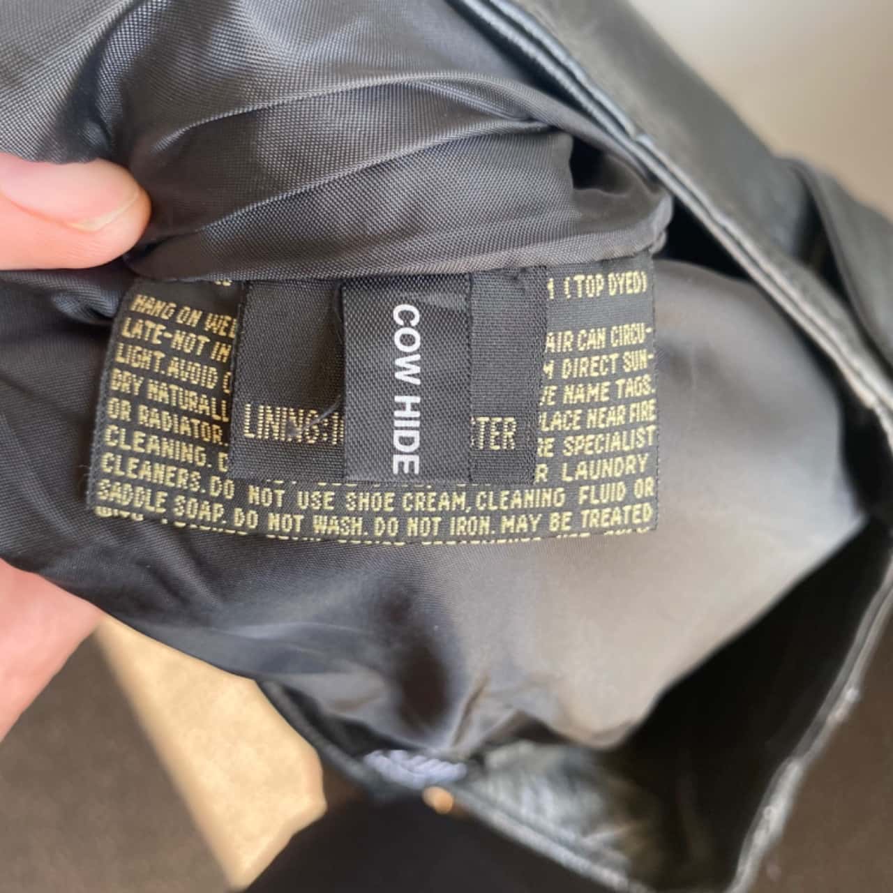 Atelier Black Leather Pants Australian Made Size 12(s)