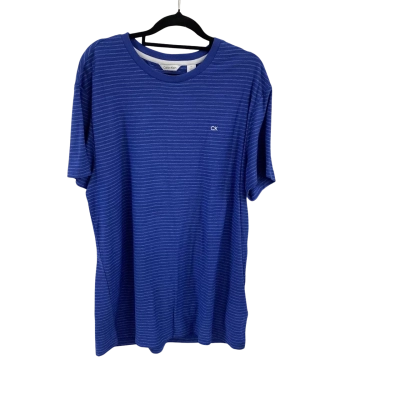 Calvin Klein Mens  Size L Short Sleeve T-shirt Striped 