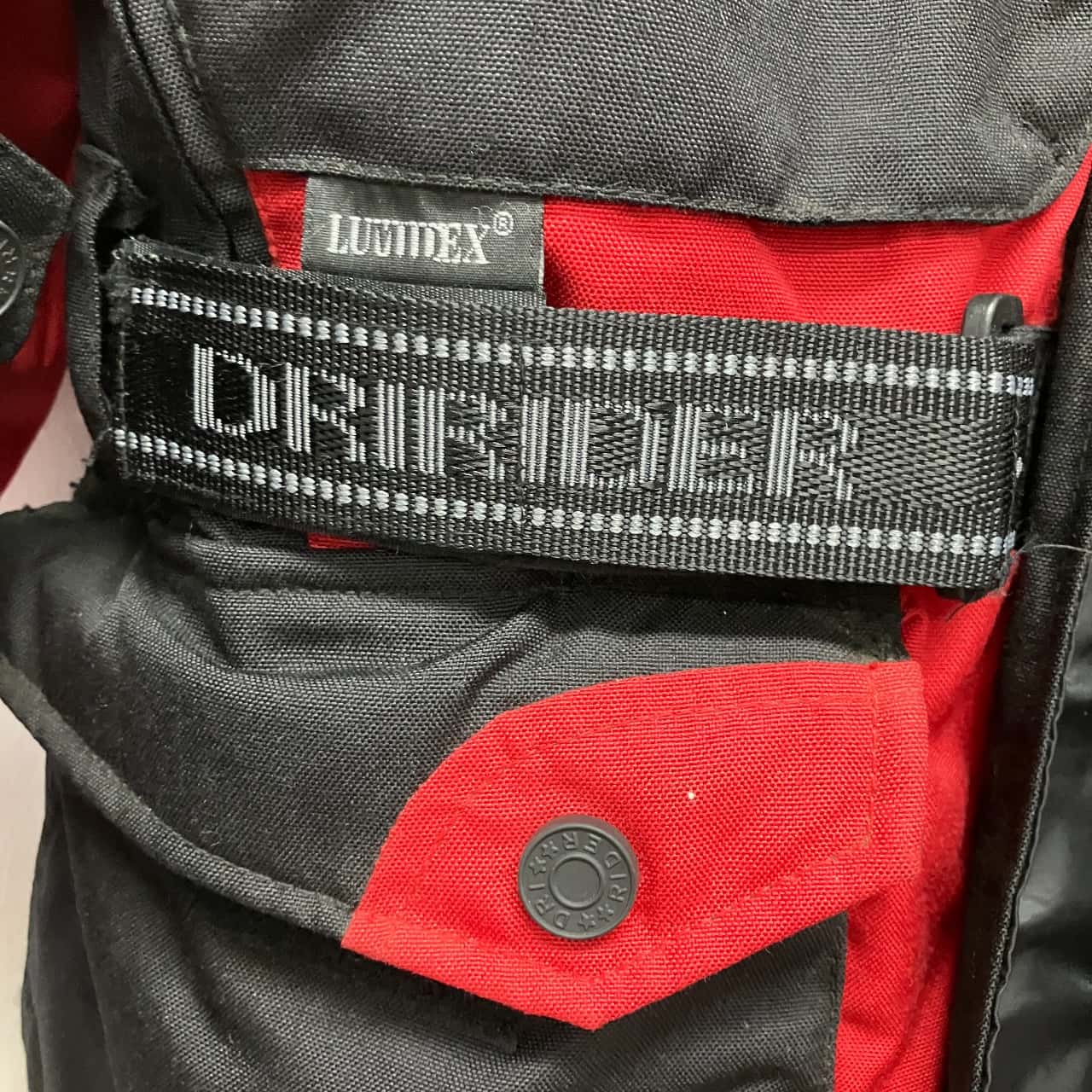 Dri Rider Mens Size 52/42L Biker Black / Red (s)