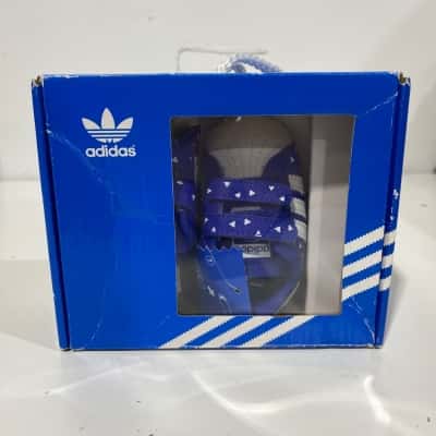 Adidas Superstar Crib Velcro Shoes Size 1K