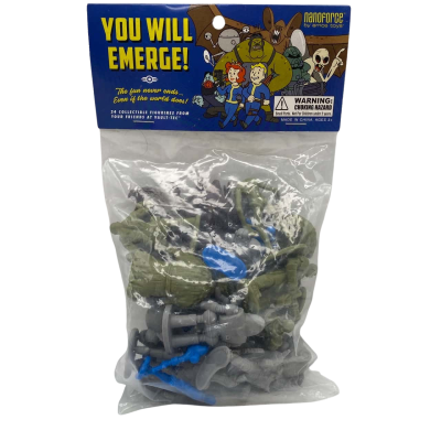 Fallout 76 "You Will Emerge!" Nanoforce Figurine Set of 24 New and Unopened    Toys1