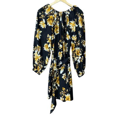 BNWT Witchery Womens Size 8 Black /Floral Pattern Dress 