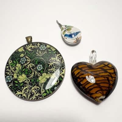 Glass Pendant Set of 3