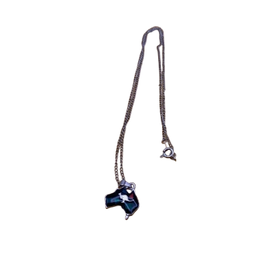 Vintage Australian Souvenir Necklace  Australia with Kangaroo & Opals Necklace 