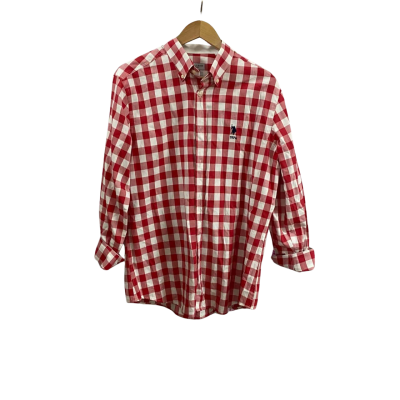  Mens  Size XL U.S Poloassn Slim Fit Checked Shirt 