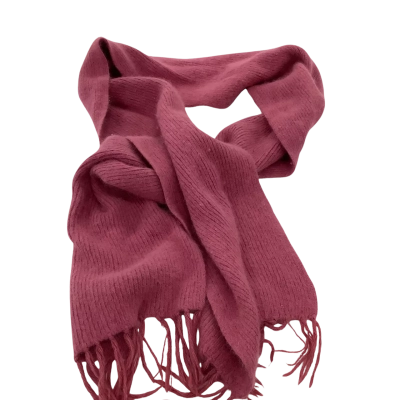 Pink Angora Rabbit Hair Scarf 195cm x 25cm 